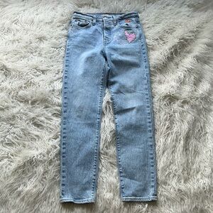 Levi’s‎ Premium Hippy Art Wedgie Jeans